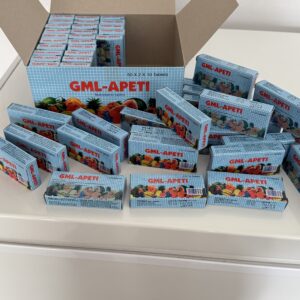 Gml Apeti half Case 25 packs of 500 pills