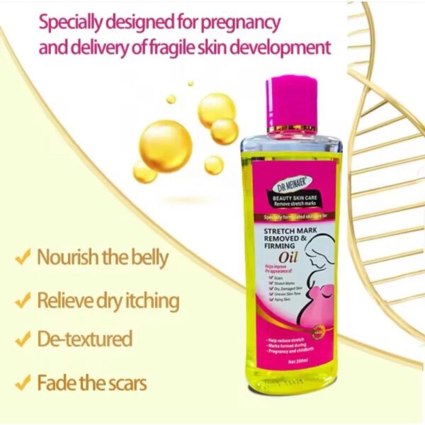 DR.MENAIER  Stretch Mark Oil Vit.E Skin Firming 💯 Active. - Image 2