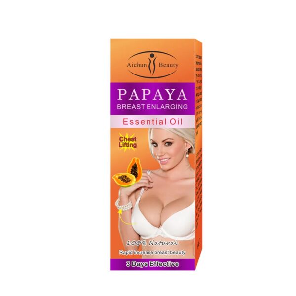 AICHUN BEAUTY Natural Papaya Breast Lifting Enlargement Enlarging Essential Oil 30ml - Image 3