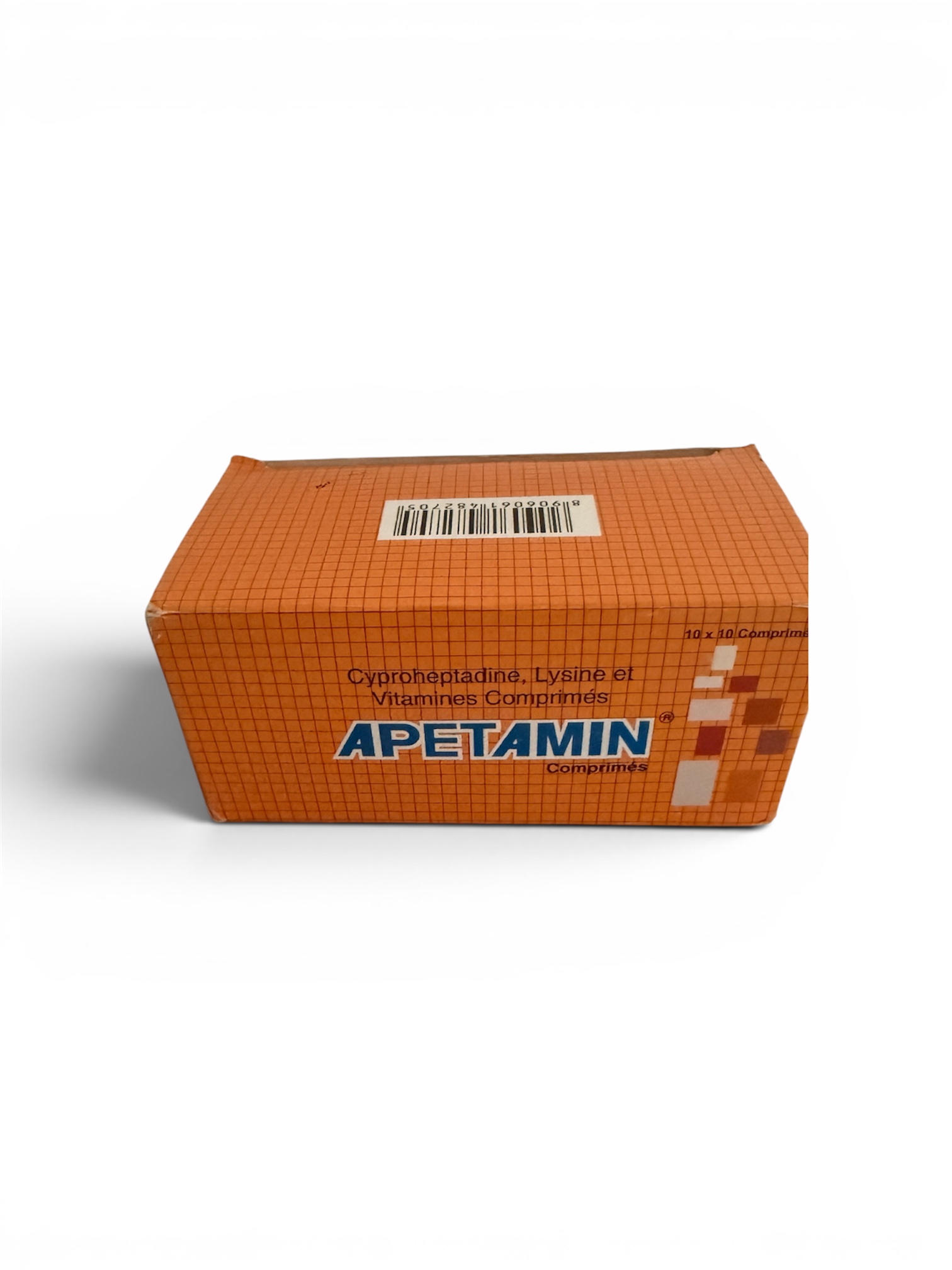 Apetamin 100 Pills (Apetamin Cyproheptadine Tablets 4Mg)